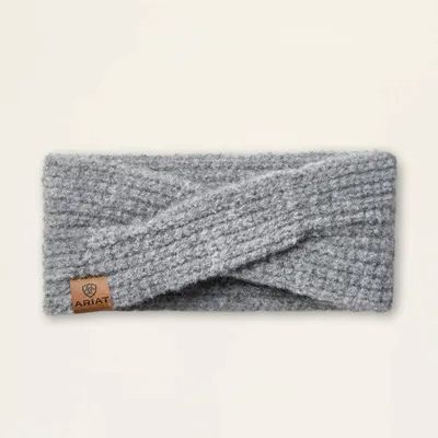 Image de ARIAT Bandeau femme Chilton heather grey, taille:One Size