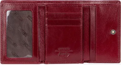 Produktbild von Wittchen Damen-Handtasche aus Naturleder, klein, rot