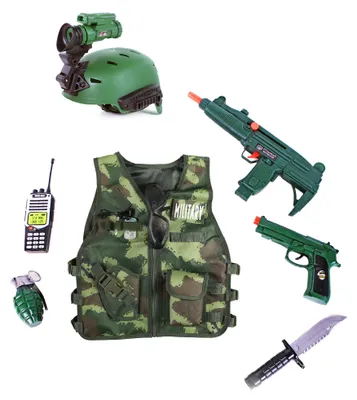 Produktbild von Kinderkostüm - Militärset