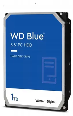 Obrázok produktu pre WD Blue 1 TB 3,5 palca 7200 ot./min 64 MB vyrovnávacia pamäť Sata III interný pevný disk