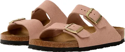 Produktbild von Birkenstock Arizona Suede Schmale Sandalen Rosa EU 37 Frau Rosa EU 37