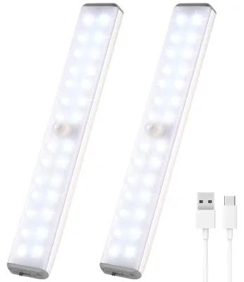 Produktbild von Kabellose Unterbauleuchte, 28 LEDs, Bewegungssensor, aufladbar über USB