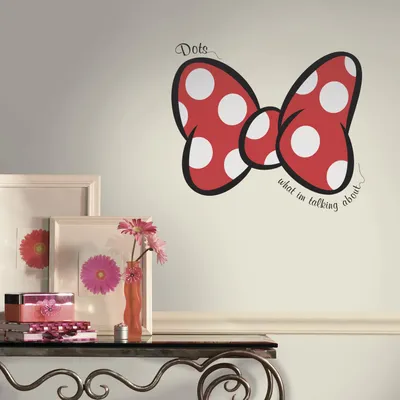 Produktbild von RoomMates Wandtattoo - Minnie Maus Dots