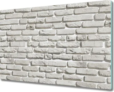 Produktbild von Glas Schneidebrett Herdabdeckplatten Schneideplatten - 80x52 cm - Marmor weiß