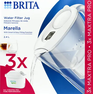 Immagine prodotto di Brita Marella +3 Maxtra Pro PP filter jug