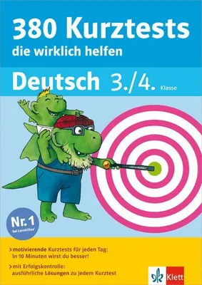 Produktbild von 380 Kurztests, die wirklich helfen Deutsch 3./4. Klasse