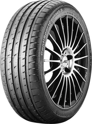 Produktbild von Continental Sommerreifen motorcycle-tyres ContiSportContact™ 3 ( 235/40 R18 91Y MO, mit Felgenrippe )