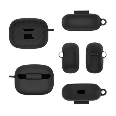 Obrázok produktu pre INF Silikónové puzdro pre slúchadlá JBL Vibe Beam, ochrana, štýl čierna
