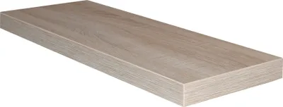 Produktbild von Wandboard Board Wandregal Regal Brett Steckboard 24 x 60 cm, Möbelfarbton:eiche sägerau