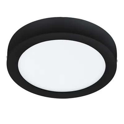 Obrázok produktu pre Moderné stropné svietidlo Fueva Z Steel Black Led Integrated 16,5W 2700 6500K Ip44