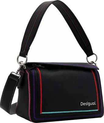Produktbild von Desigual Cleo Black Phuket - Schultertasche Mini 22.5 cm (black)