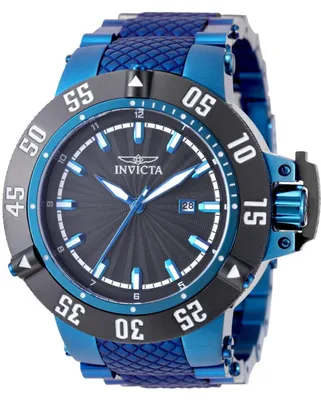 Zdjęcie produktu dla Invicta Subaqua 50795 Zegarek Męski - Mechanizm Kwarcowy - Stal Nierdzewna z Czarną Tarcza - 50 mm