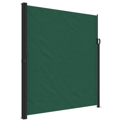 Produktbild von vidaXL Seitenmarkise Ausziehbar Dunkelgrün 220x600 cm