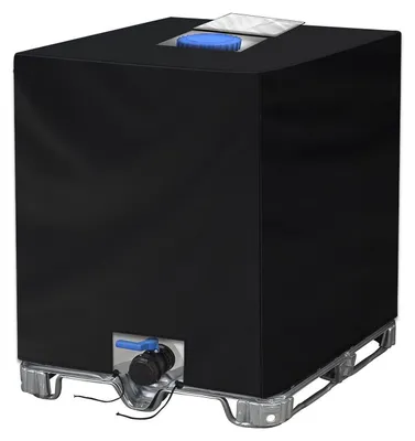Produktbild von IBC Tankabdeckung 1000L 120x100x116 cm 420D Oxford wasserdicht staubdicht UV-Schutz