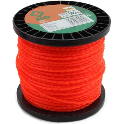 Produktbild von FLO Mähfaden Silent 2,4 mm 90 m Orange