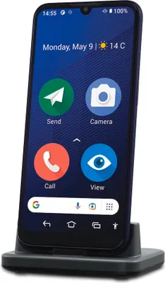 Produktbild von Doro 8200, 15,5 cm (6.1"), 4 GB, 64 GB, 16 MP, Android 12, Schwarz