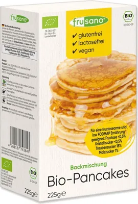 Produktbild von Frusano Backmischung Pancakes & Waffeln  225g