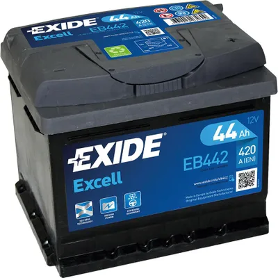Produktbild von Exide EB442 Excell 12V 44Ah 420A Autobatterie