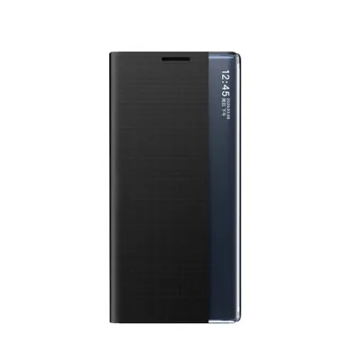 Zdjęcie produktu dla Etui New Sleep View Case do Samsung S24 z klapką - czarne