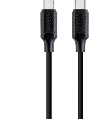 Produktbild von Gembird CC-USB2-CMCM100-1.5M, 1,5 m, USB C, USB C, USB 2.0, 0,48 Gbit/s, Schwarz
