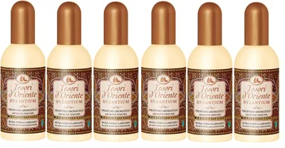 Produktbild von Tesori D'Oriente Byzantium, aromatisches Parfüm, Eau de Toilette, 6 x 100 ml