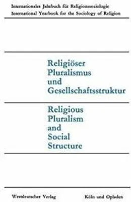 Immagine prodotto di Religiöser Pluralismus und Gesellschaftsstruktur