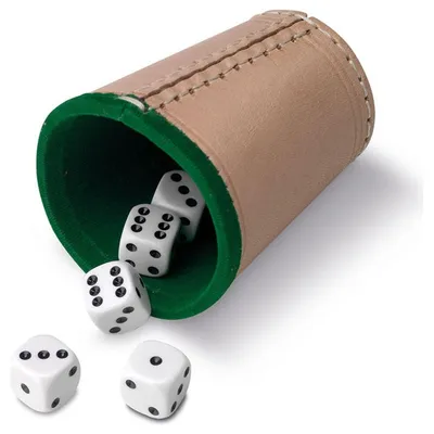 Imagen del producto de Vaso para dados de póquer, modelo Cayro