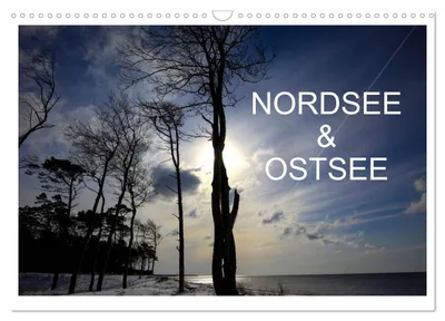 Produktbild von Nordsee & Ostsee (Wandkalender 2027 DIN A3 quer), CALVENDO Monatskalender