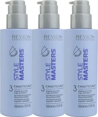 Produktbild von Revlon Style Masters Curly Fanaticurls 3 x 150 ml Locken Activator Set