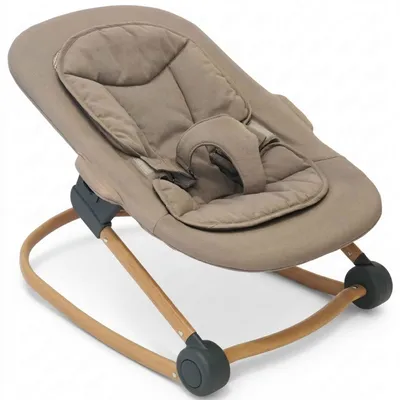 Produktbild von Für Kinder, Babywippe - 70 x 60 cm - Grau | by Bo Jungle
