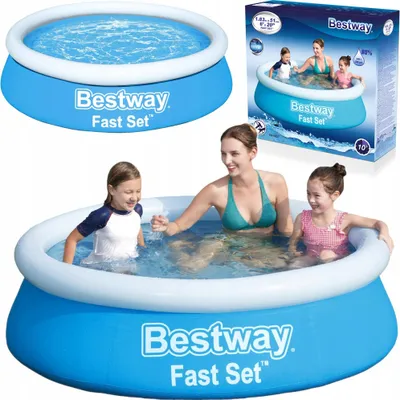 Obrázek produktu pro Bestway 57392, 940 l, Nafukovací bazén, Dětský, Modrá, 3,03 kg