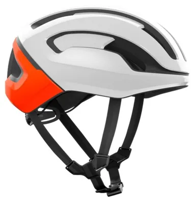Produktbild von POC Fahrradhelm Omne Air MIPS Hydrogen White/Fluorescent Orange : S : silber Farbe: silber Größe: S