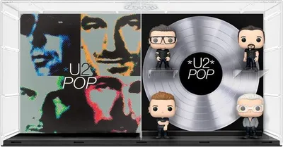Immagine prodotto di Album U2 Deluxe Pop Figure - Espositore in vinile da collezione