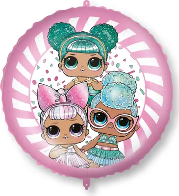 Produktbild von LOL Surprise! Glitterati Folienballon 46 cm