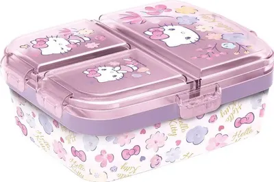 Produktbild von Lunch Box Z Przegródkami - Hello Kitty Pojemnik Na Sniadanie