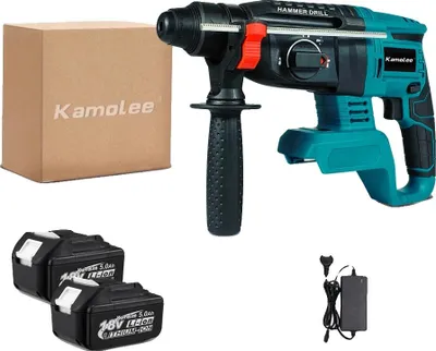 Produktbild von Rotationshammer, bürstenloser Motor, hohe Schlagrate, 2x5,0Ah Karton, EU