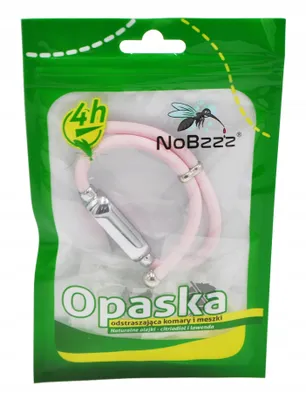 Immagine prodotto di NoBzzz Fascia antizanzare e anti-malocchio per adulti +3x