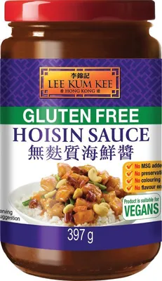 Produktbild von [ 397g ] LEE KUM KEE Glutenfreie Hoisin Sauce / Hoi Sin Sauce / LKK Hoisin Soße Gluten Free