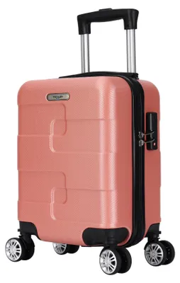 Produktbild von Underseat Koffer 40x30x20 cm Handgepäck – Hartschale ABS – Trolley ADC – Rosa