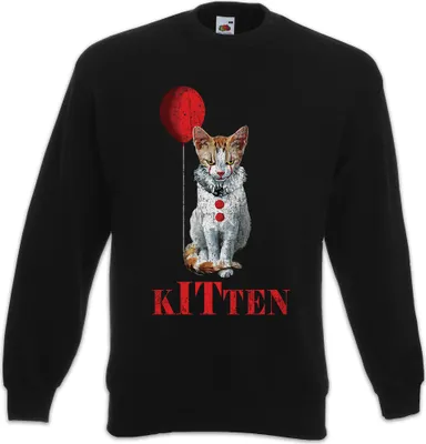 Produktbild von Urban Backwoods It Kitten, Sweatshirt, Farbe: Schwarz, Größe: 4XL