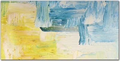 Produktbild von Coloray Bild aus Leinwand 140x70 Leinwand Dekoration - smear brush