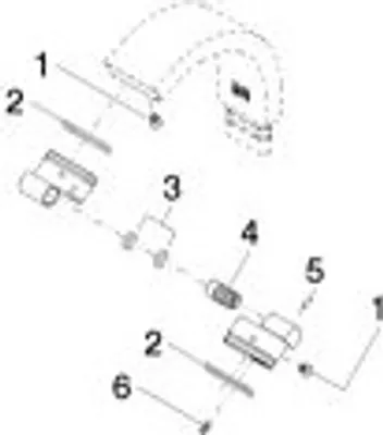 Produktbild von Dornbracht 90240210300-08 Gelenk für Bidet Ersatzteile