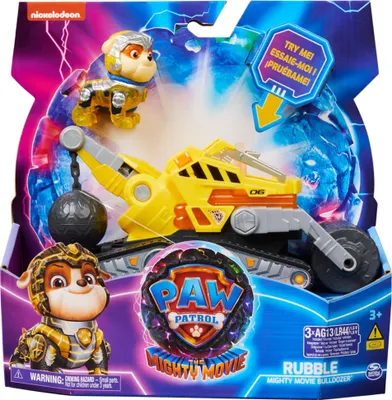 Obrázek produktu pro PAW Patrol 6067511, Nákladní auto, PAW Patrol, 3 rok/roky, LR44, Plast, Černá, Šedá, Žlutá