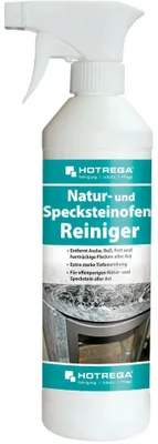 Productafbeelding van Hotrega reinbinnendraader voor natuur- en kunststeenovens 500 ml spuitfles - Diepwerkend tegen vet, roet, as, koffie- en theevlekken