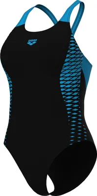 Produktbild von arena Openings Badeanzug V Back für Damen, Farbe:Schwarz, Größe:36