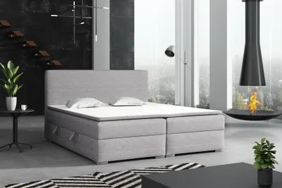Produktbild von Boxspringbett Schlafzimmerbett DORIAN 180x200cm inkl.Bettkasten