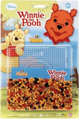Produktbild von Hama Blister Winnie Pooh Midi-Bügelperlen
