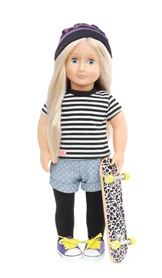 Produktbild von Our Generation - Skateboard Girl Outfit für Puppe 46 cm