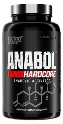 Image de Nutrex Anabol Hardcore 60 gélules / Stimulants de la testostérone / Complément alimentaire à la diosgénine