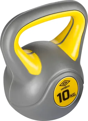 Obrázek produktu pro Umbro Kettlebell 10kg Entry Weight Man - Začátečník - Plastové závaží - šedé